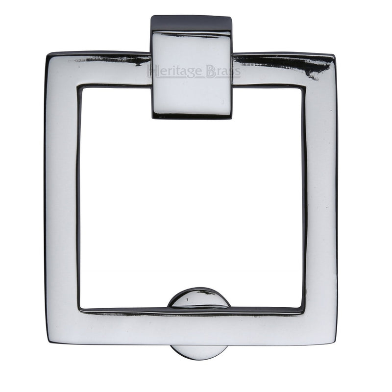 M.Marcus Square Drop Cabinet Pull - Polished Chrome