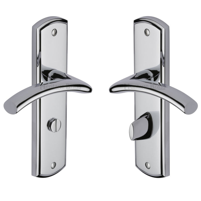 M.Marcus Centaur Bathroom Handles - Polished Chrome