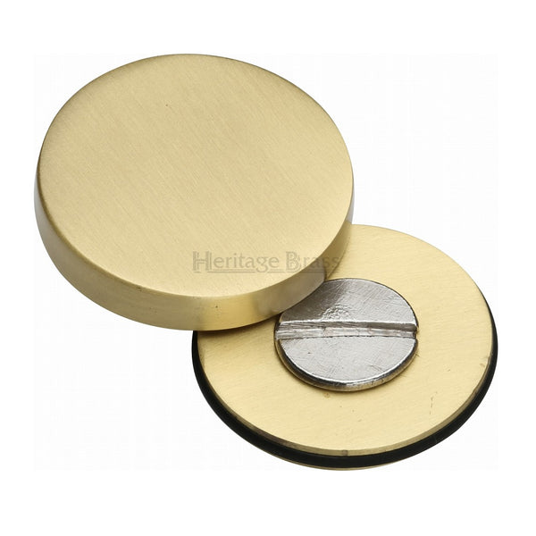 M.Marcus Bolt Cover to Conceal Metal Fasteners - Satin Brass