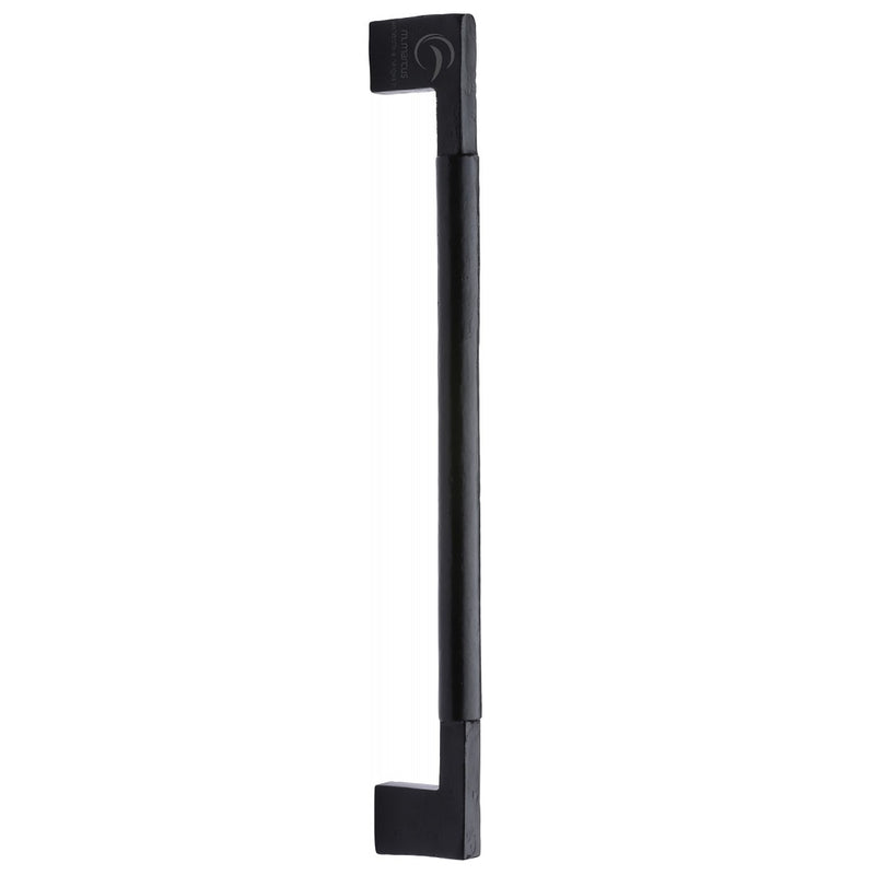 M.Marcus Bauhaus Pull Handle 457mm - Smooth Black Iron