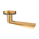 Fortessa Verto Lever Handles on Round Rose - PVD Brass