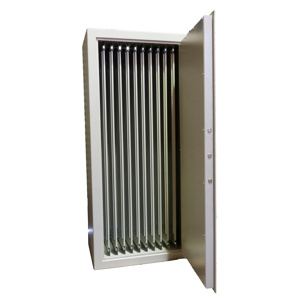 KeySecure High Security Key Cabinet With 8 Lever Safe Lock - 3000 Hook