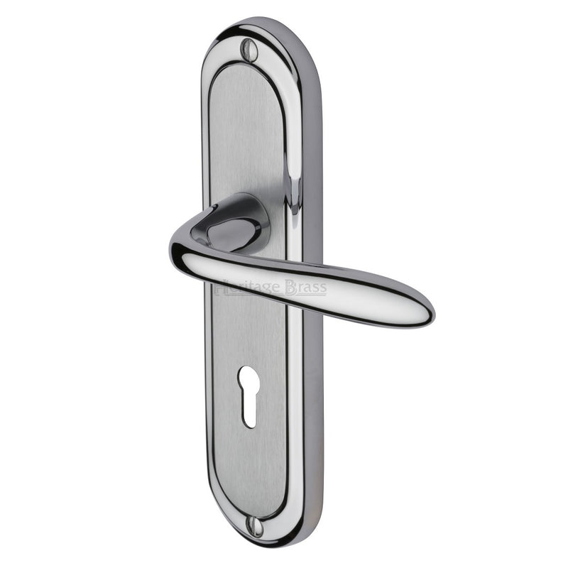 M.Marcus Henley Lock Handles - Apollo Finish