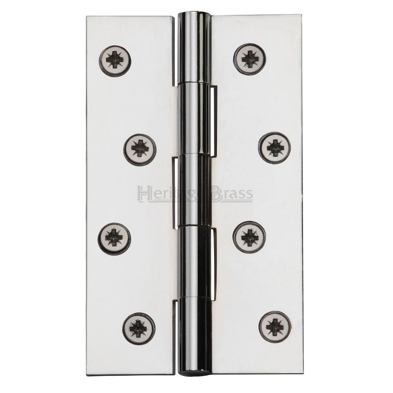 M.Marcus 102x61mm (4" x 2 3/8") Butt Hinges (pair) - Polished Chrome