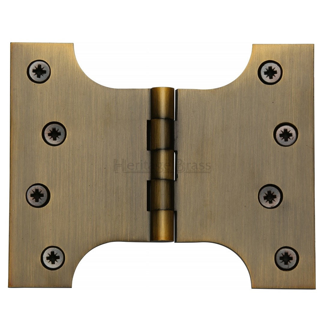 M.Marcus 102x127mm (4" x 5") Parliament Hinges (pair) Antique Brass
