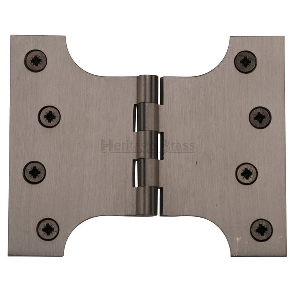 M.Marcus 102x127mm (4" x 5") Parliament Hinges (pair) - Matt Bronze