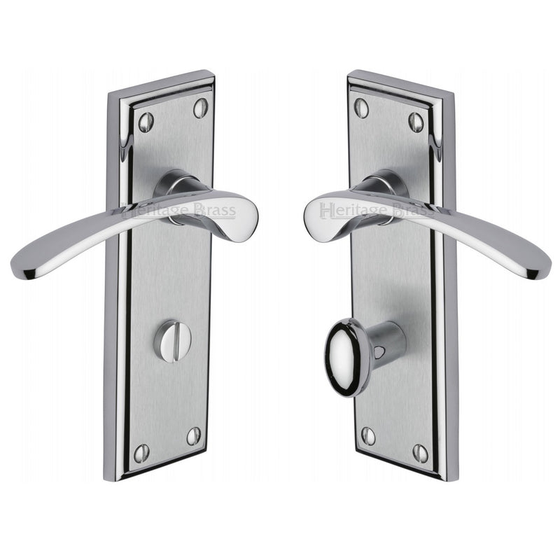 M.Marcus Hilton Bathroom Handles - Apollo Finish