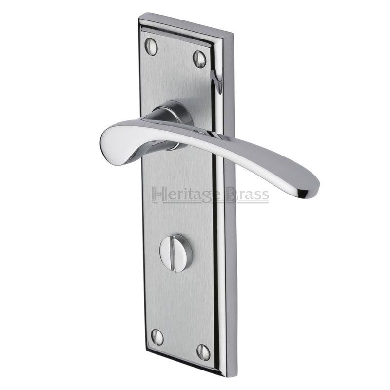 M.Marcus Hilton Bathroom Handles - Apollo Finish