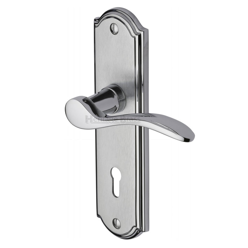 M.Marcus Howard Lock Handles - Apollo Finish
