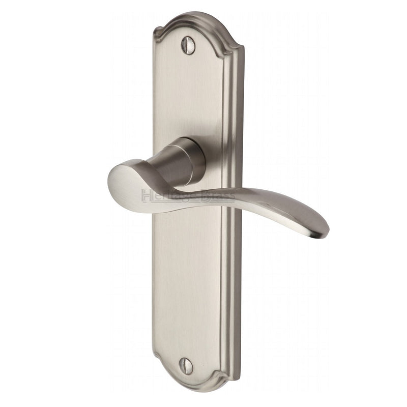 M.Marcus Howard Latch Handles - Satin Nickel