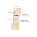 Rutland IP.114 Intumescent Pack To Suit ITS.11204 Concealed Door Closer