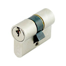 Iseo F5 Euro Double Cylinder - 28/28 (56mm) - Satin Chrome