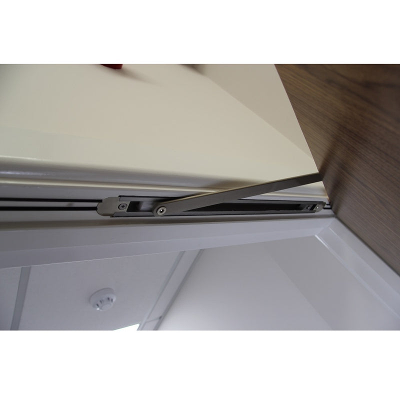 Rutland ITS.11204 EN2-4 Concealed Overhead Single Action Door Closer - Polished Nickel