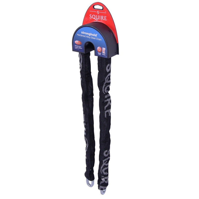 Squire J4 Sold Secure Silver Security Chain - 8mm x 1200mm