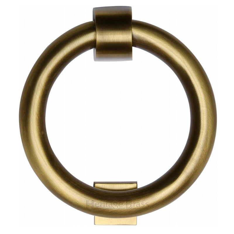 M.Marcus Ring Door Knocker - Antique Brass