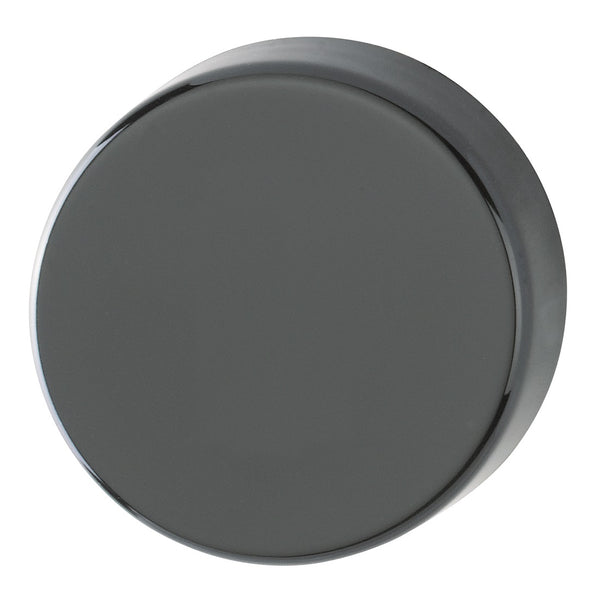 Hoppe Nylon Blank Escutcheon (pair) - Ebony Black RAL9017