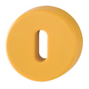 Hoppe Nylon Lever Key Escutcheon (pair) - Golden Yellow RAL1004