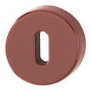 Hoppe Nylon Lever Key Escutcheon (pair) - Claret (Burgundy) RAL3005