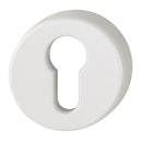 Hoppe Nylon Euro Profile Escutcheon (pair) - Diamond White RAL9016