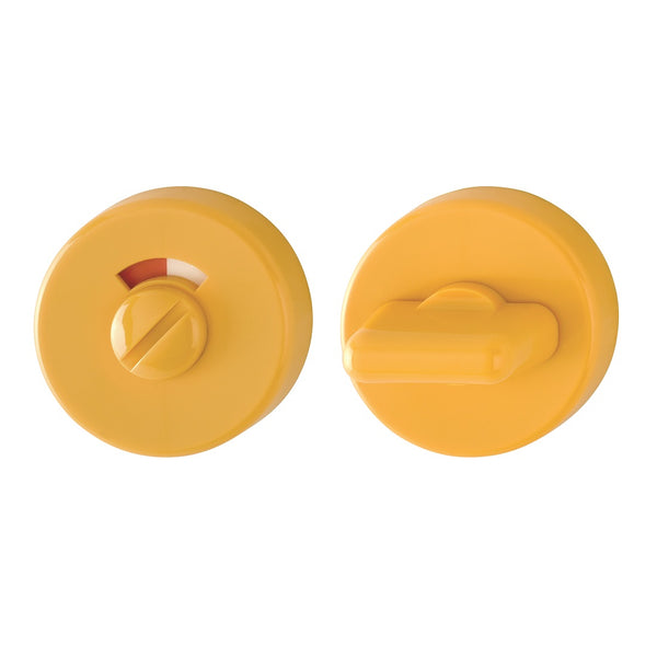 Hoppe Nylon Bathroom Turn & Release - Golden Yellow RAL1004