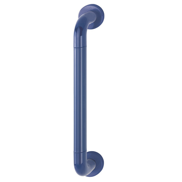 Hoppe 34mmØ Nylon 'D' Concealed Fixing Pull Handle 425mm - Cobalt Blue RAL5002