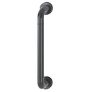 Hoppe 34mmØ Nylon 'D' Concealed Fixing Pull Handle 425mm - Anthracite Grey RAL7016