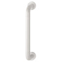 Hoppe 34mmØ Nylon 'D' Concealed Fixing Pull Handle 425mm - Diamond White RAL9016
