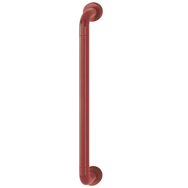 Hoppe 34mmØ Nylon 'D' Concealed Fixing Pull Handle 600mm - Claret (Burgundy) RAL3005