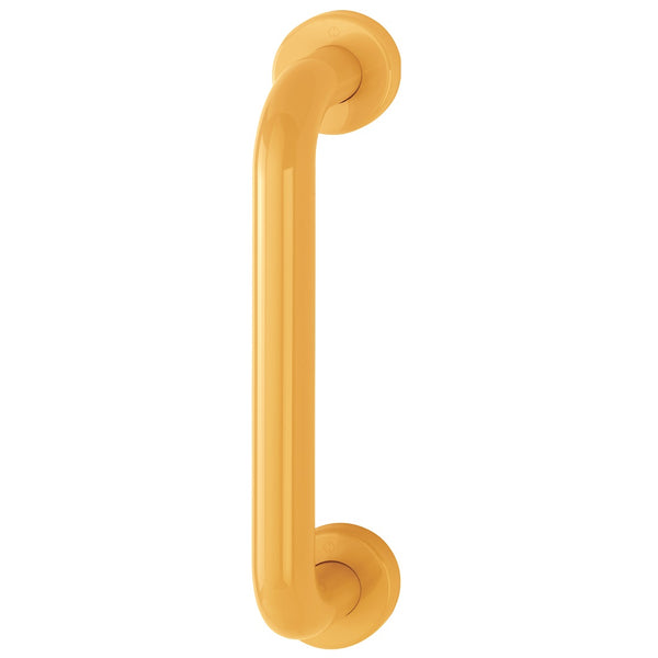 Hoppe 34mmØ Nylon 'D' Concealed Fixing Pull Handle 300mm - Golden Yellow RAL1004