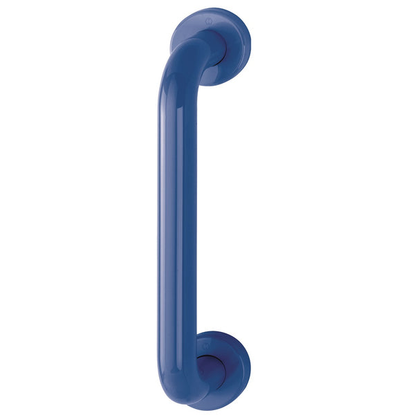 Hoppe 34mmØ Nylon 'D' Concealed Fixing Pull Handle 300mm - Cobalt Blue RAL5002