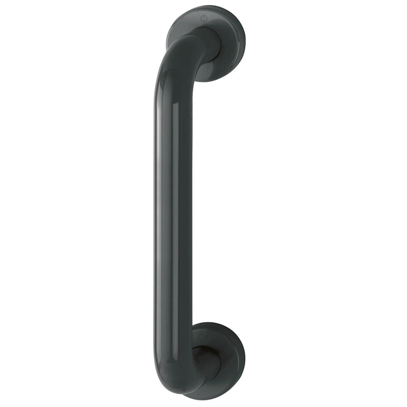 Hoppe 34mmØ Nylon 'D' Concealed Fixing Pull Handle 300mm - Anthracite Grey RAL7016
