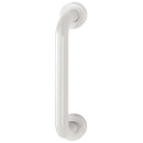 Hoppe 34mmØ Nylon 'D' Concealed Fixing Pull Handle 300mm - Diamond White RAL9016