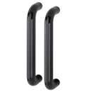Hoppe 34mmØ Nylon 'D' Back To Back Fixing Pull Handle 300mm - Black RAL9017