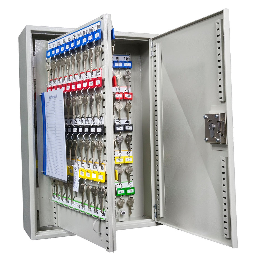 KeySecure Key Cabinet With Euro Cylinder Lock - 150 Hook