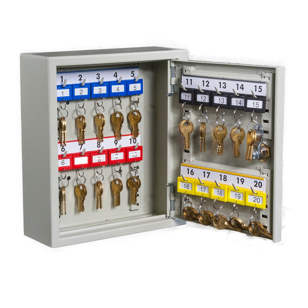KeySecure Key Cabinet With Key Lock - 20 Hook