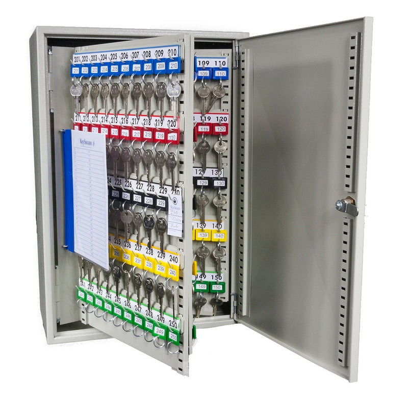KeySecure Key Cabinet With Electronic Cam Lock - 250 Hook