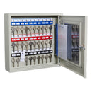 KeySecure Clear Fronted Key Cabinet With Electronic Cam Lock - 30 Hook