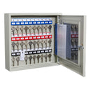 KeySecure Clear Fronted Key Cabinet With Key Lock - 30 Hook