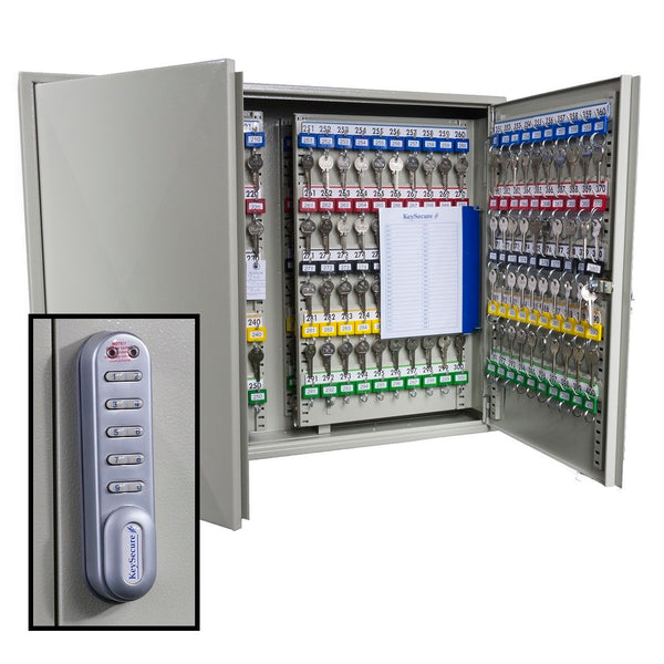 KeySecure Key Cabinet With Electronic Cam Lock - 400 Hook