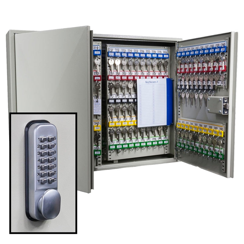 Key Secure System KeySecure Key Cabinet With Digital Lock - 400 Hook