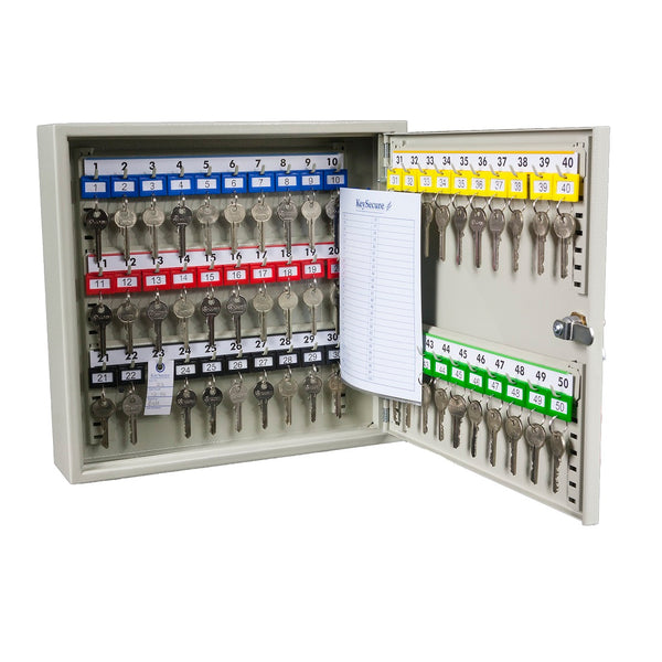 KeySecure Key Cabinet With Key Lock - 50 Hook
