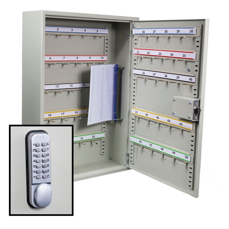 Keysecure Accessory KeySecure Padlock Cabinet With Digital Lock - 50 Hook