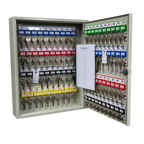KeySecure Key Cabinet With Key Lock - 80 Hook