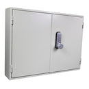 KeySecure Padlock Security Cabinet With Digital Lock With Key Override - 100 Hook