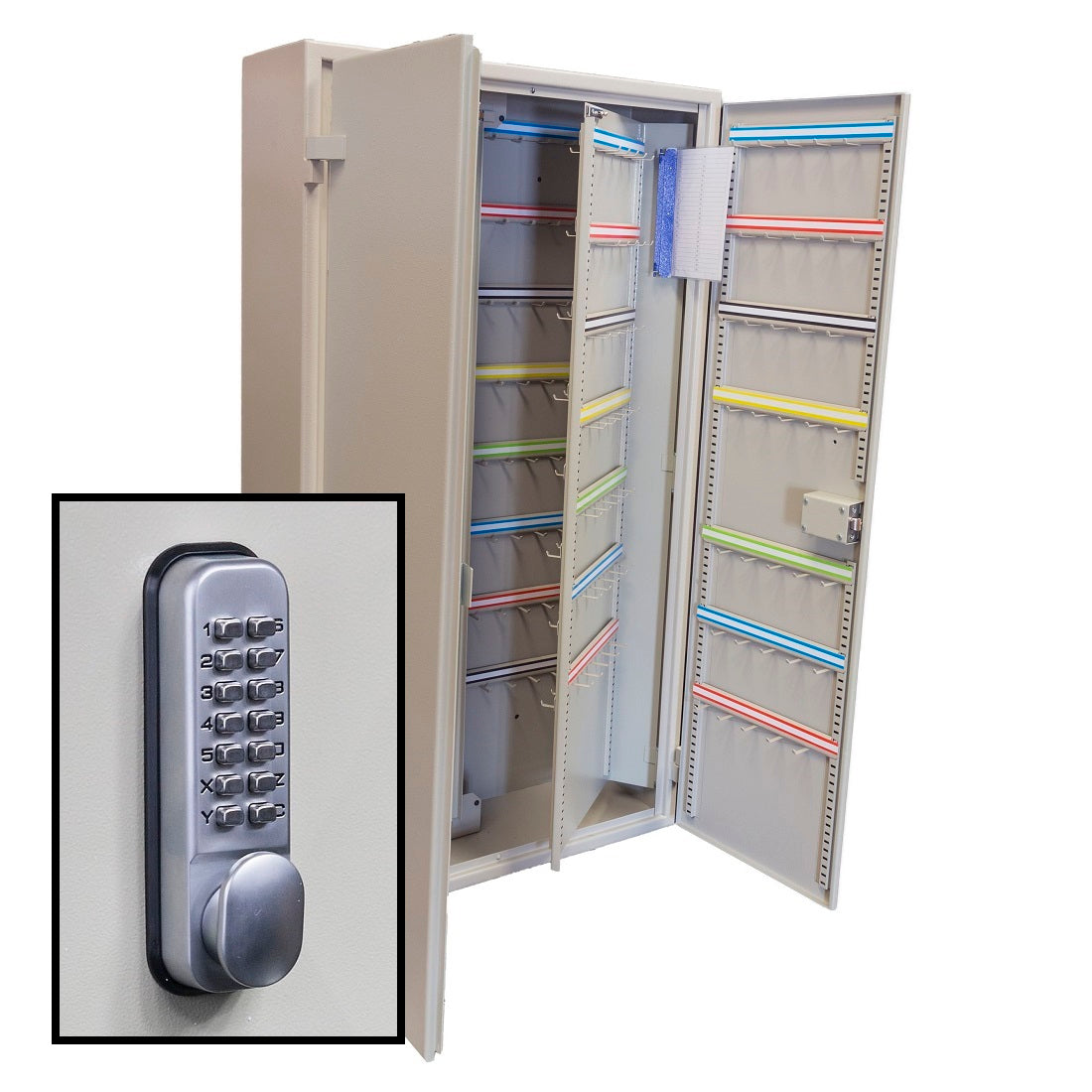 Keysecure Accessory KeySecure Padlock Security Cabinet With Digital Lock - 300 Hook