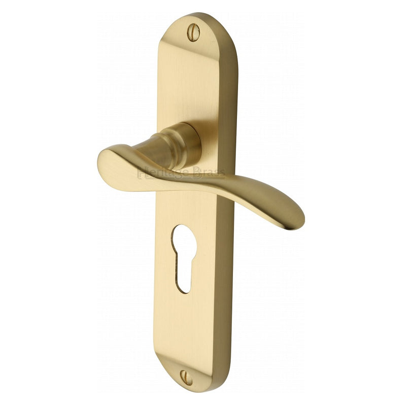 M.Marcus Maya Euro Handles - Satin Brass