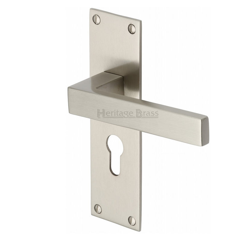 M.Marcus Metro Euro Handles - Satin Nickel