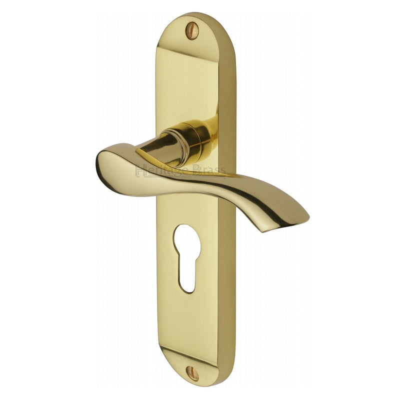 M.Marcus Algarve Euro Handles - Polished Brass