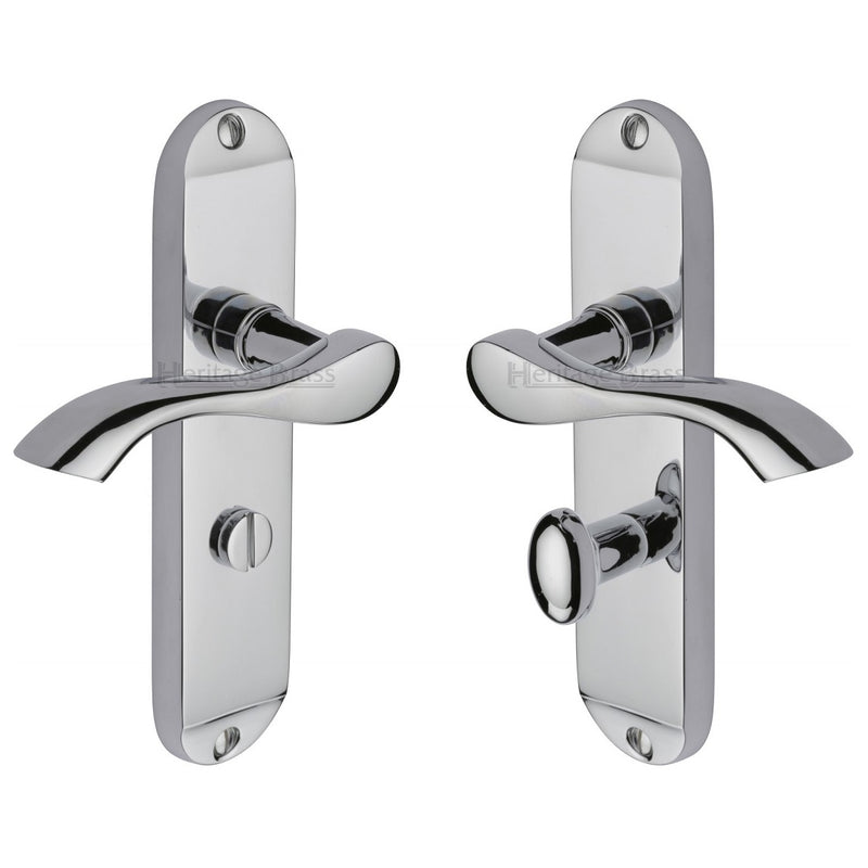 M.Marcus Algarve Bathroom Handles - Polished Chrome