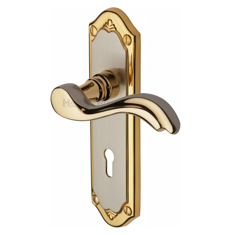 M.Marcus Lisboa Lock Handles - Jupiter Finish